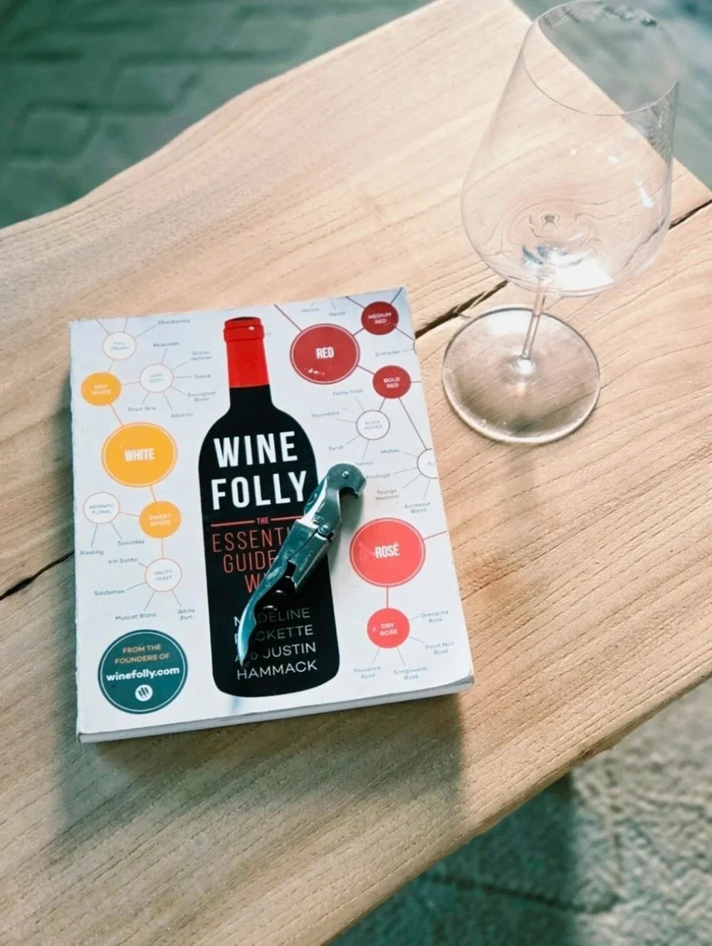 Ultimate Home Bar & Bar Cart Accessory Bundle - Wine Book, Silicone Ice Molds